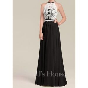 New JJ's House Dress 18W A-line Scoop Floor-Length Chiffon Bridesmaid Ball Gown